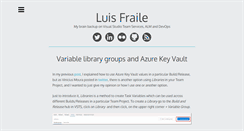 Desktop Screenshot of lfraile.net